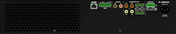 2CH POWER AMPLIFIER WITH DSP 2 X 750W @ 2/4 OHMS, 375W @ 8 OHMS 1 X 1500W BR @ 70V